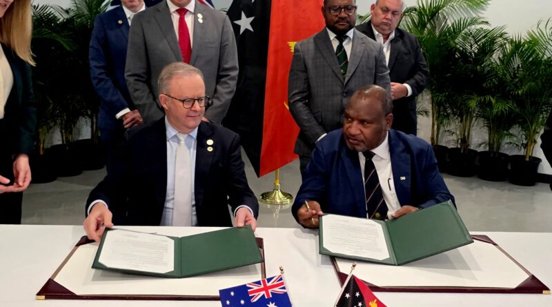 Papua New Guinea cabinet signs landmark defence treaty with Australia