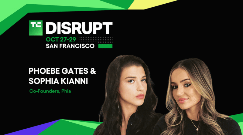 TechCrunch Disrupt 2025 Phoebe Gates and Sophia Kianni