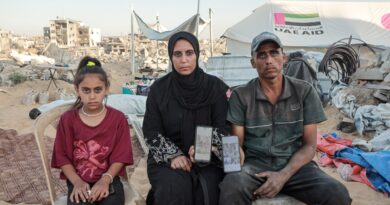 Returning to Gaza City, a family finds bulldozed graves and little hope