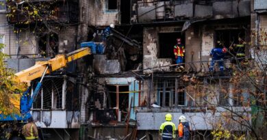 Russian overnight attack on Ukraine’s Kyiv kills at least 3, wounds dozens