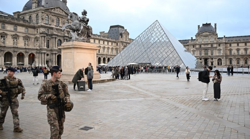 Several suspects in Louvre jewellery heist case arrested by French police