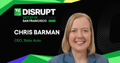 TechCrunch Disrupt 2025 Chris Barman