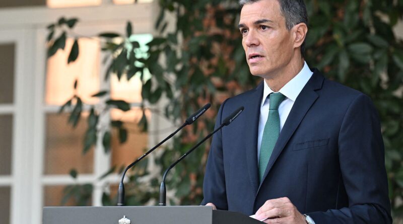 Spain’s parliament formally approves Israel arms embargo