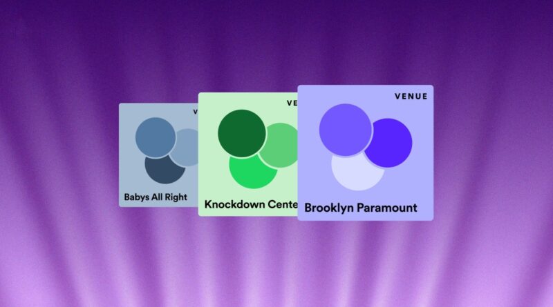 Spotify now lets you follow venues to get details on upcoming concerts | TechCrunch
