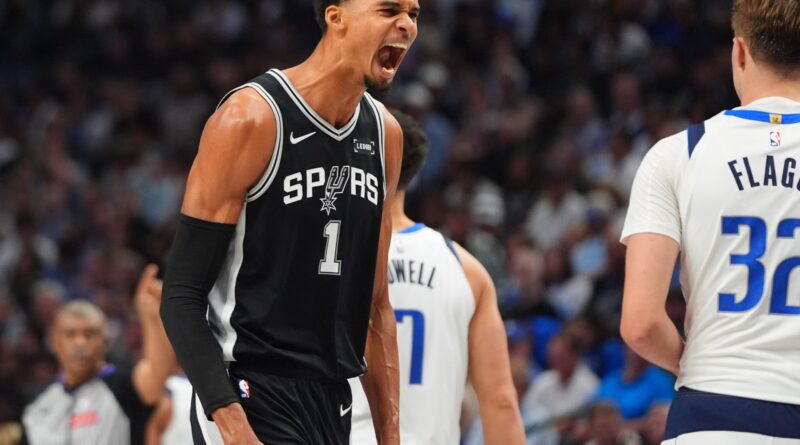 Spurs’ Wembanyama destroys Mavericks, scores 40 points in NBA season opener