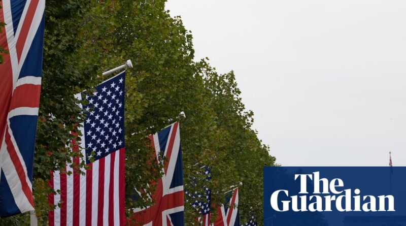 Stars and stripes flags for Trump UK visit had to be changed for brighter red