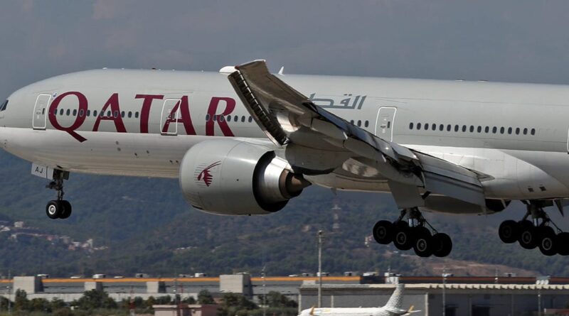 The family of a Qatar Airways passenger who died after choking during his flight is suing the airline