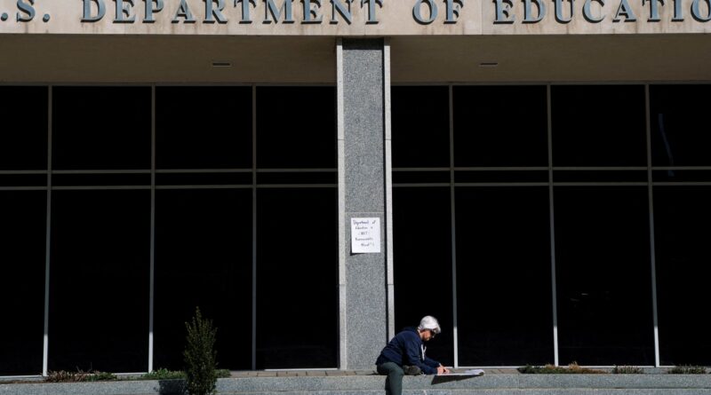 Trump administration sets rules to bar groups it opposes from loan relief