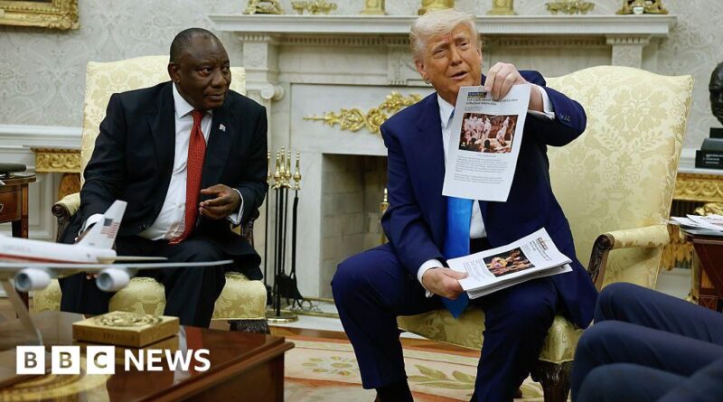 Trump caps refugee admissions at 7,500 - mostly white South Africans