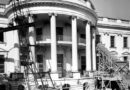 Trump is adding a ballroom to the East Wing. Photos from the 1950s show the last major White House renovation.