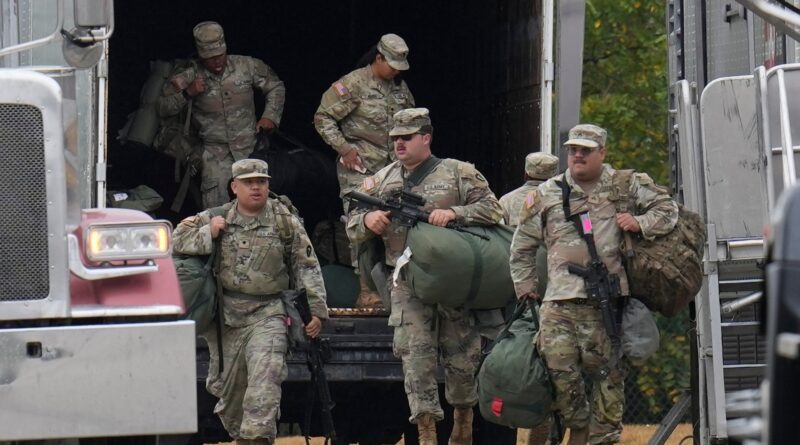 US National Guard troops arrive in Illinois as Trump escalates crackdown