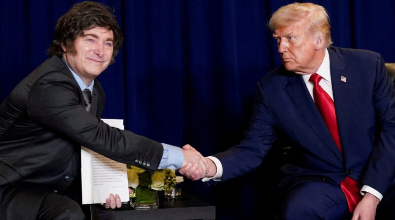 US buys Argentinian pesos, finalises $20bn currency swap, says US Treasury