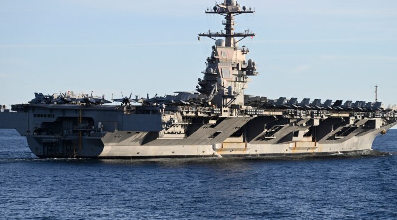 US deploys aircraft carrier amid hardening stance towards Venezuela