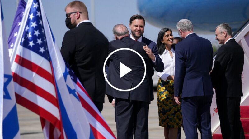Video: JD Vance Is Optimistic About the Cease-Fire in Gaza