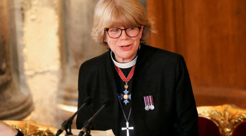 Sarah Mullally, the newly named archbishop of Canterbury.