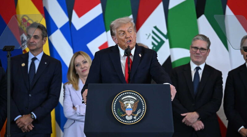 Video: ‘War in Gaza Is Over,’ Trump Says During Middle East Trip