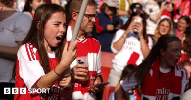 Arsenal women fans