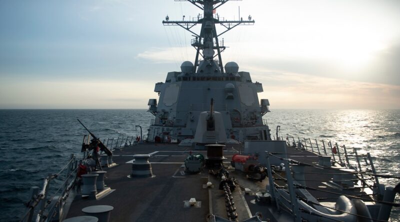 What military force has the US positioned off Venezuela’s coast?