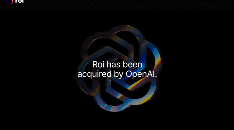 OpenAI acquisition of Roi
