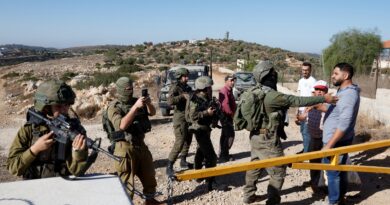 ‘Armed, dangerous’: Israeli settlers attack Palestinians harvesting olives