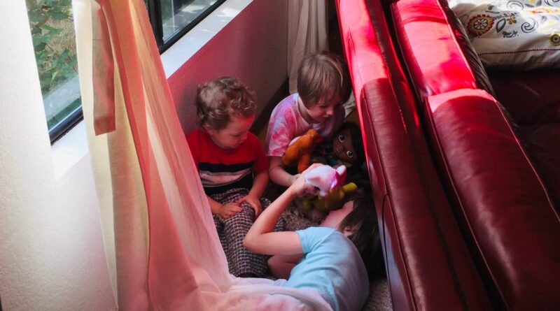 My ex and I split 10 years ago. He does his co-parenting at my house.