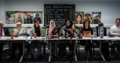 Four Palestine Action hunger strikers vow to continue as two pause protest