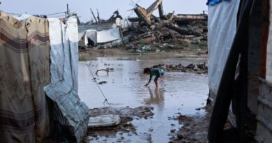 Gaza civil defence says 13 dead as heavy rains batter territory