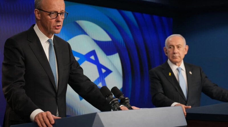 Germany’s Merz meets Netanyahu under shadow of Israel’s war on Gaza