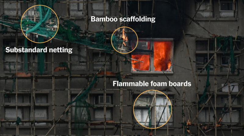 How the Hong Kong High-Rise Fire Became So Deadly