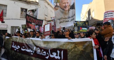 Hundreds in Tunisia protest against government