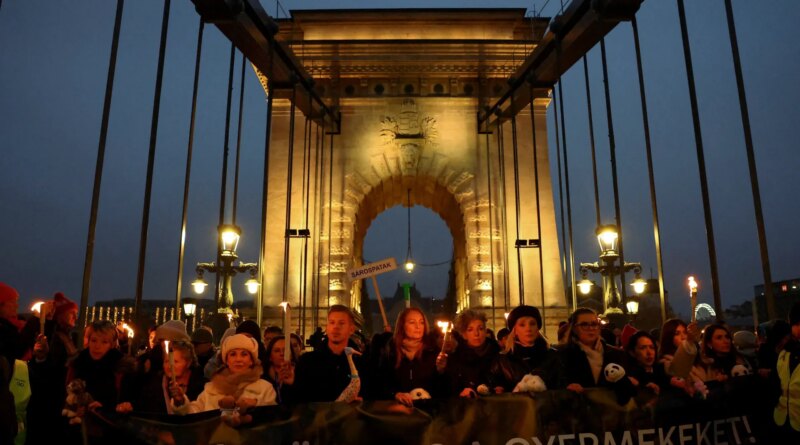Hungarian protesters demand PM Viktor Orban quits over child abuse scandals