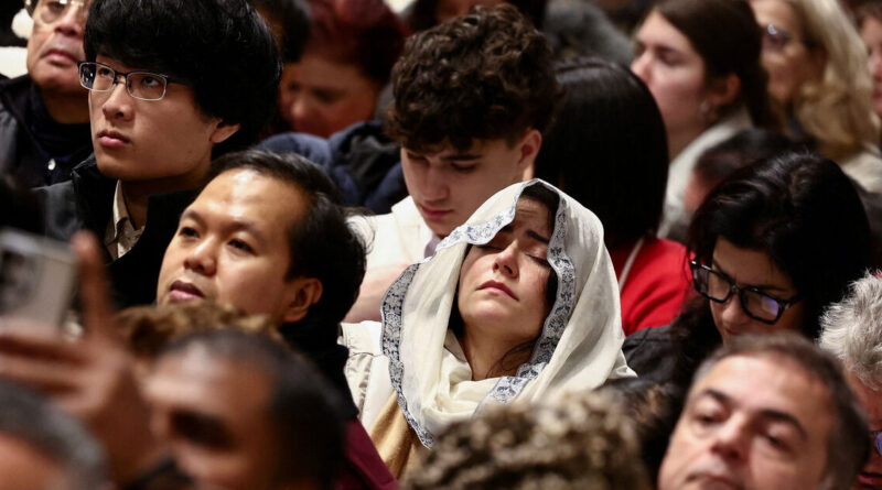 In first Christmas sermon, Pope Leo decries conditions for Palestinians in Gaza