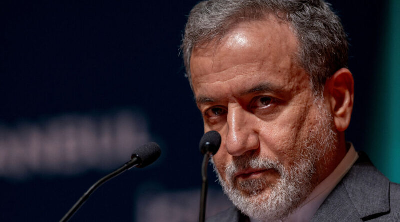 Iran's Araqchi to visit Beirut after Lebanese foreign minister declines trip to Tehran