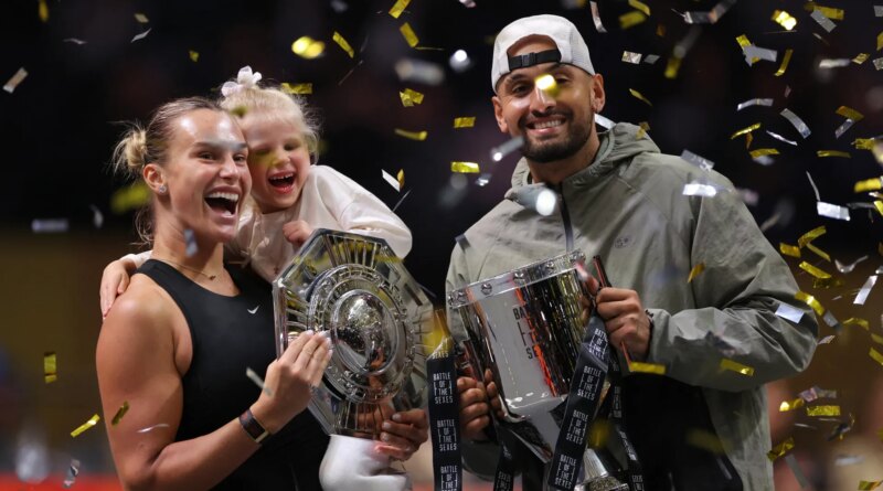 Kyrgios beats Sabalenka 6-3, 6-3 in ‘Battle of the Sexes’ tennis showdown