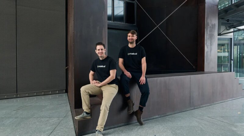 Mirelo cofounders CJ Simon-Gabriel and Florian Wenzel