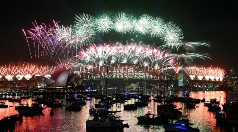 Sydney falls silent before fireworks bring in 2026