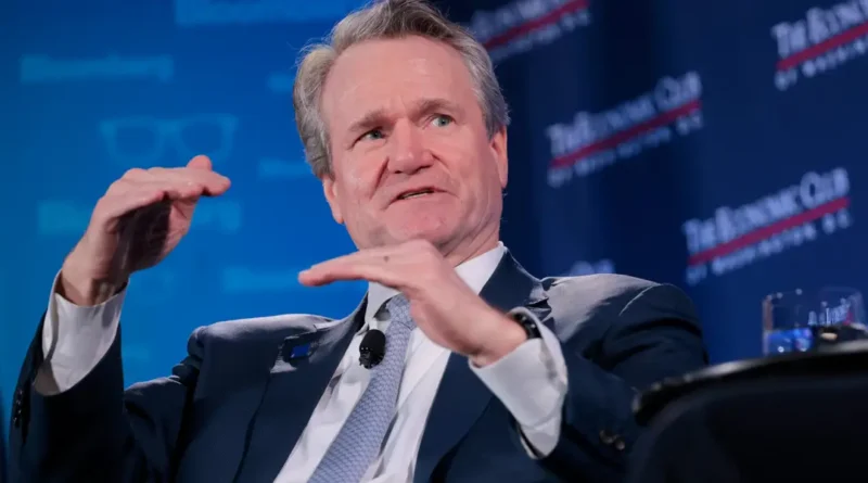 The trade war is de-escalating and settling around 15% tariffs, Bank of America's CEO says