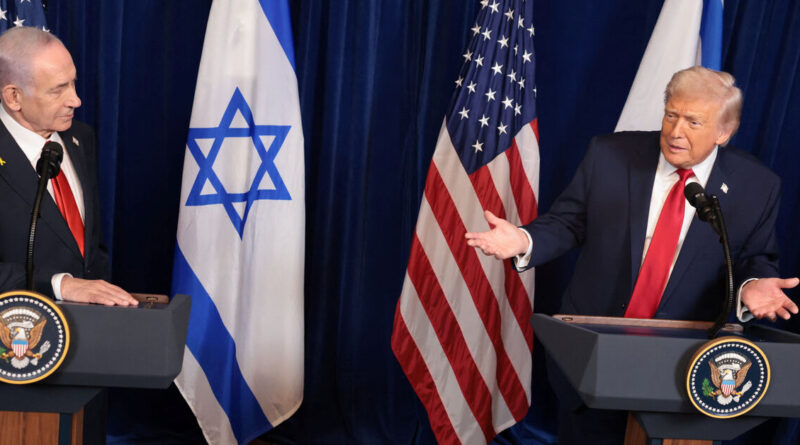 Trump says he and Netanyahu don't fully agree on West Bank