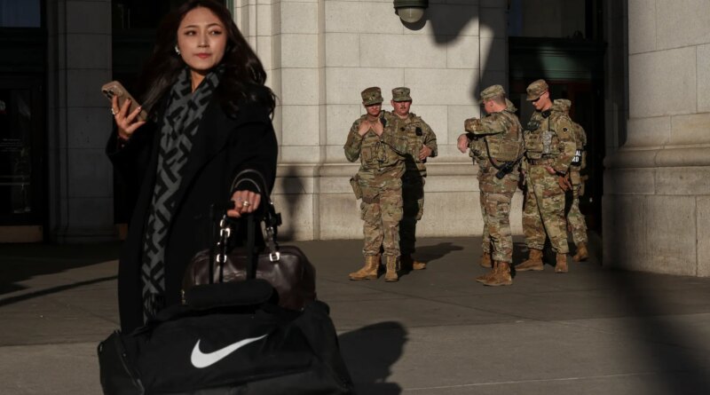 Trump says ‘removing’ National Guard from Chicago, Los Angeles and Portland