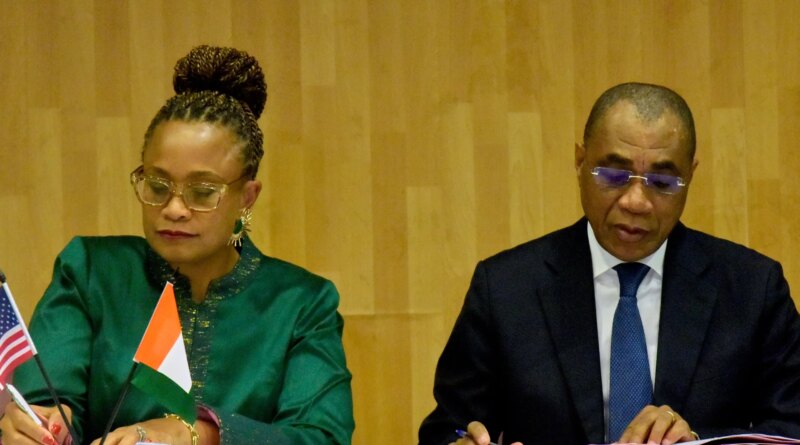 US and Ivory Coast sign $480m deal as part of ‘America First’ aid strategy