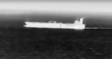 Ukrainian drones hit a Russian 'shadow fleet' tanker in the Mediterranean Sea for the first time, security official says