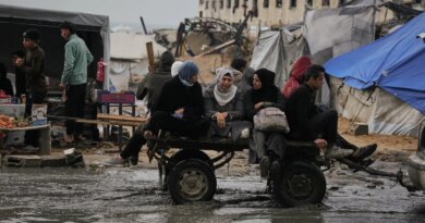 Why are Gaza’s war-damaged homes collapsing in winter?