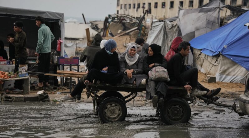 Why are Gaza’s war-damaged homes collapsing in winter?