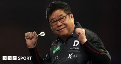 Paul Lim celebrating