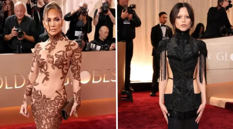 10 celebrity looks that missed the mark at the 2026 Golden Globes