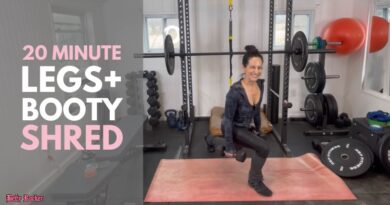 20 Minute Legs and Booty Shred