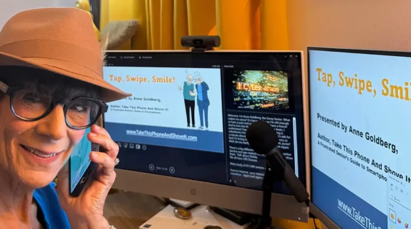 A 73-year-old teaches other seniors to overcome their fears and embrace tech. She says they learn better from peers.