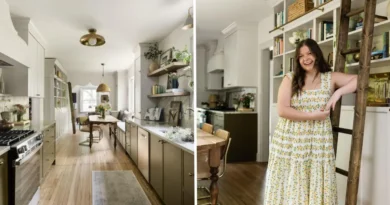 A woman and her father spent $80,000 turning a Texas house listed as a teardown into a cozy cottage. Take a look inside.