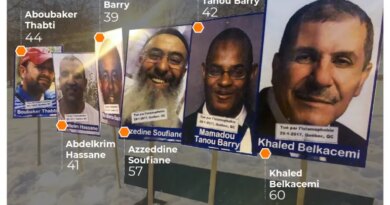 Photos of the six men killed during the Quebec City mosque attack