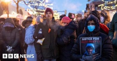 Alex Pretti: Protests in Minneapolis after man shot dead by immigration agents